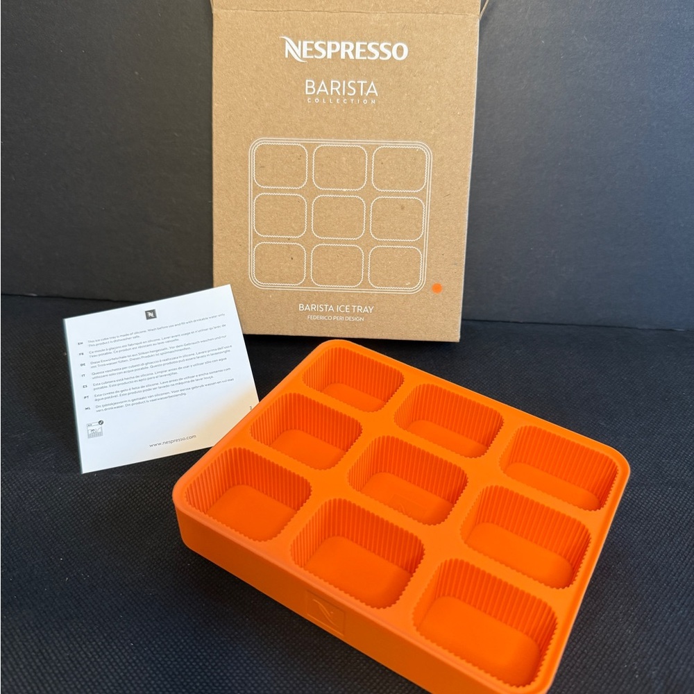Nespresso x Federico Peri Ice Tray Silicone